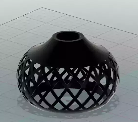 chandelier lamp with pattern