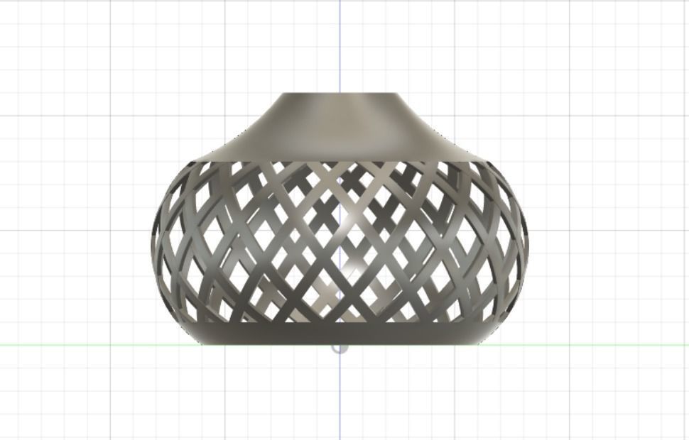chandelier lamp with pattern Free 3D print model_2