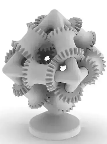 Brain Gear for 3d printing 3D print model