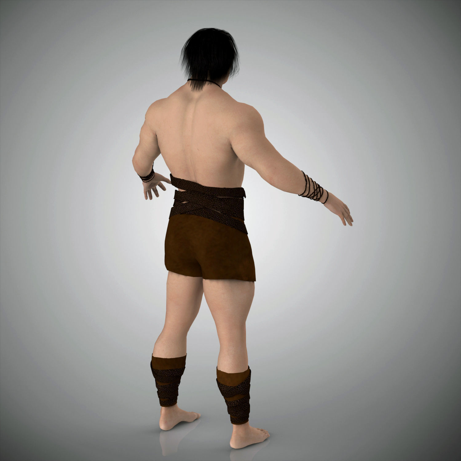 Zinjz - jungle boy 3D model_6