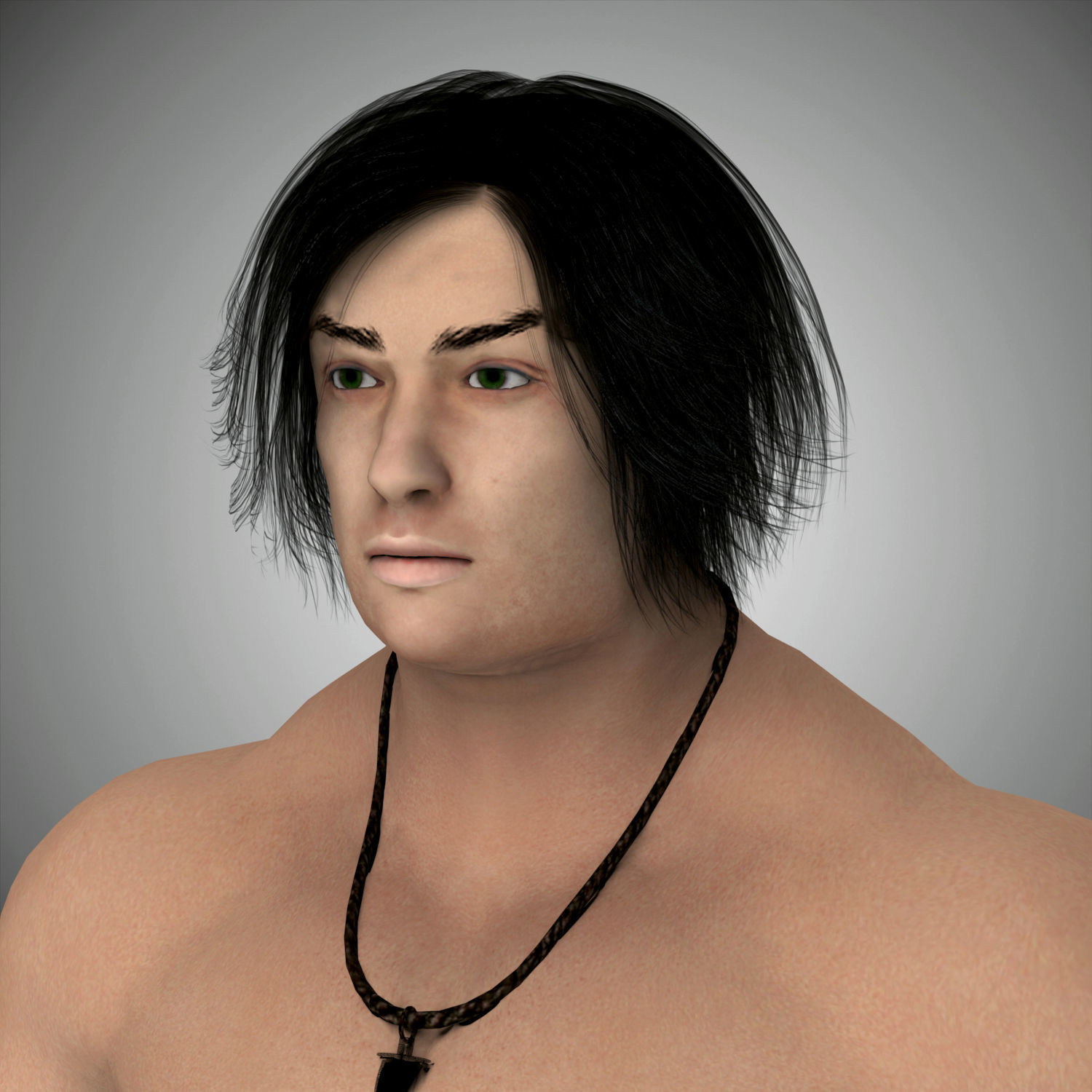 Zinjz - jungle boy 3D model_3