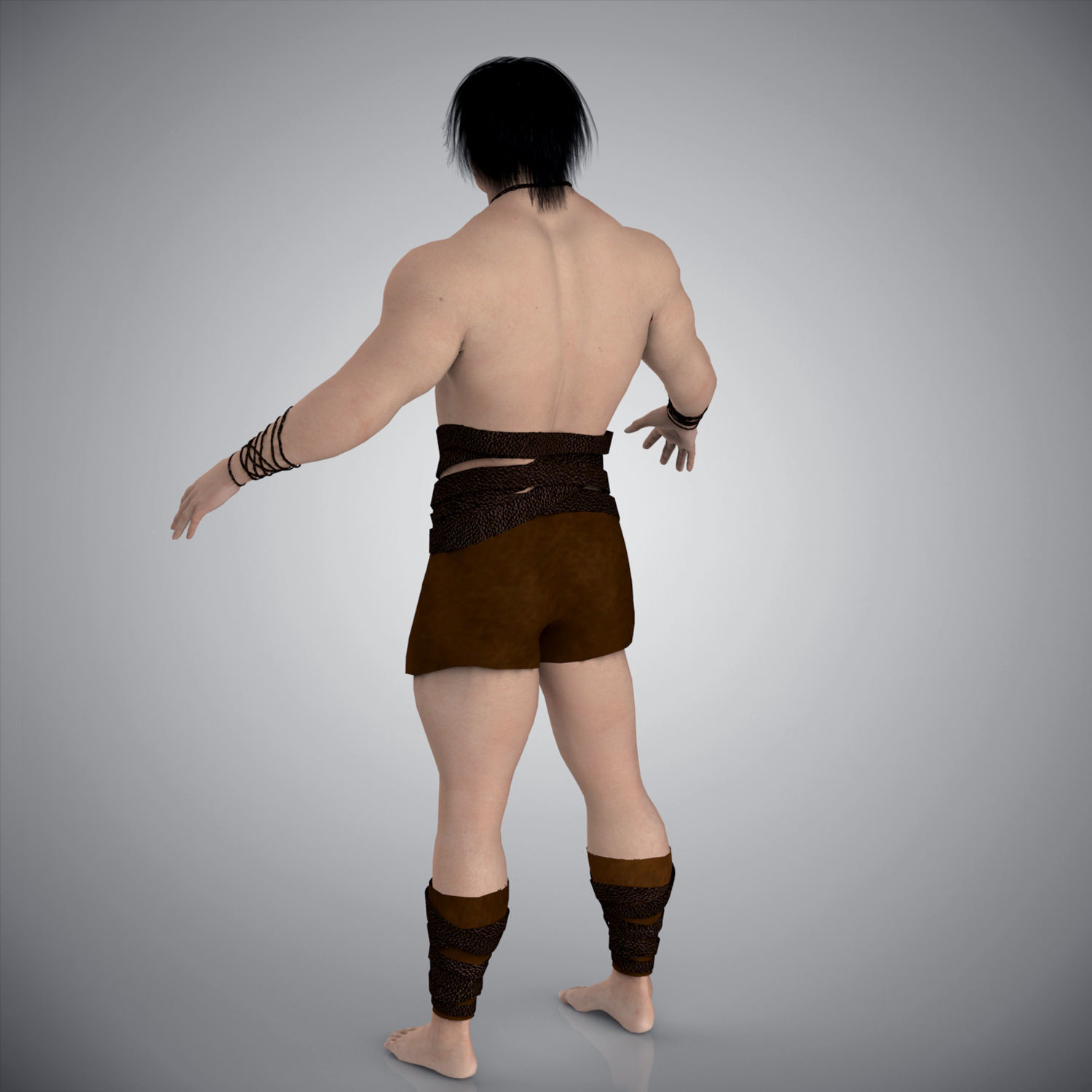 Zinjz - jungle boy 3D model_5