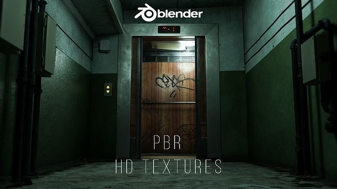 Old Elevator 3D model