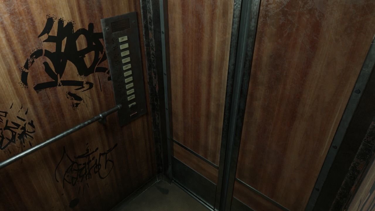 Old Elevator 3D model_2