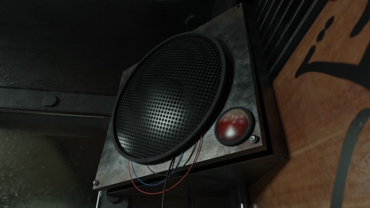 Old Elevator 3D model_4