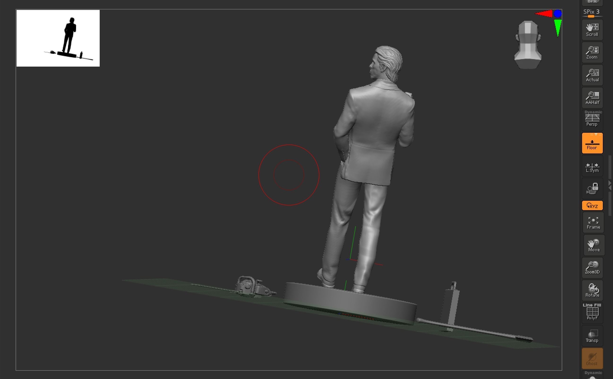 American Psycho Patrick Bateman 3D print model_4