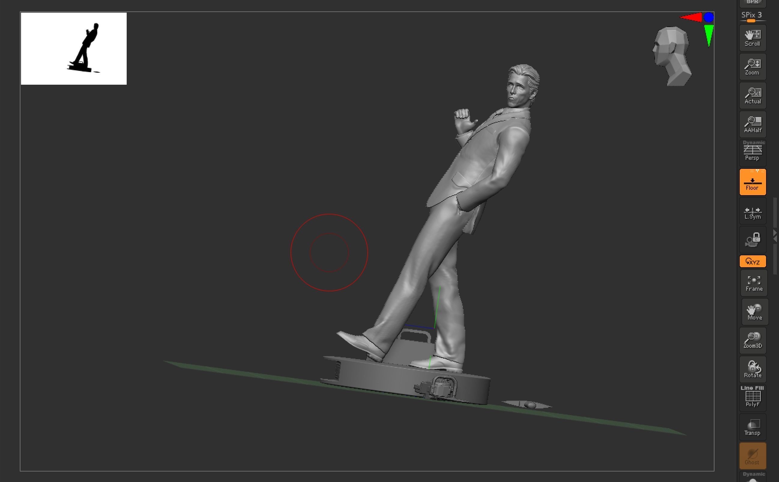 American Psycho Patrick Bateman 3D print model_3