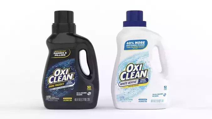 Oxi Clean Laundry Whitener 3D model
