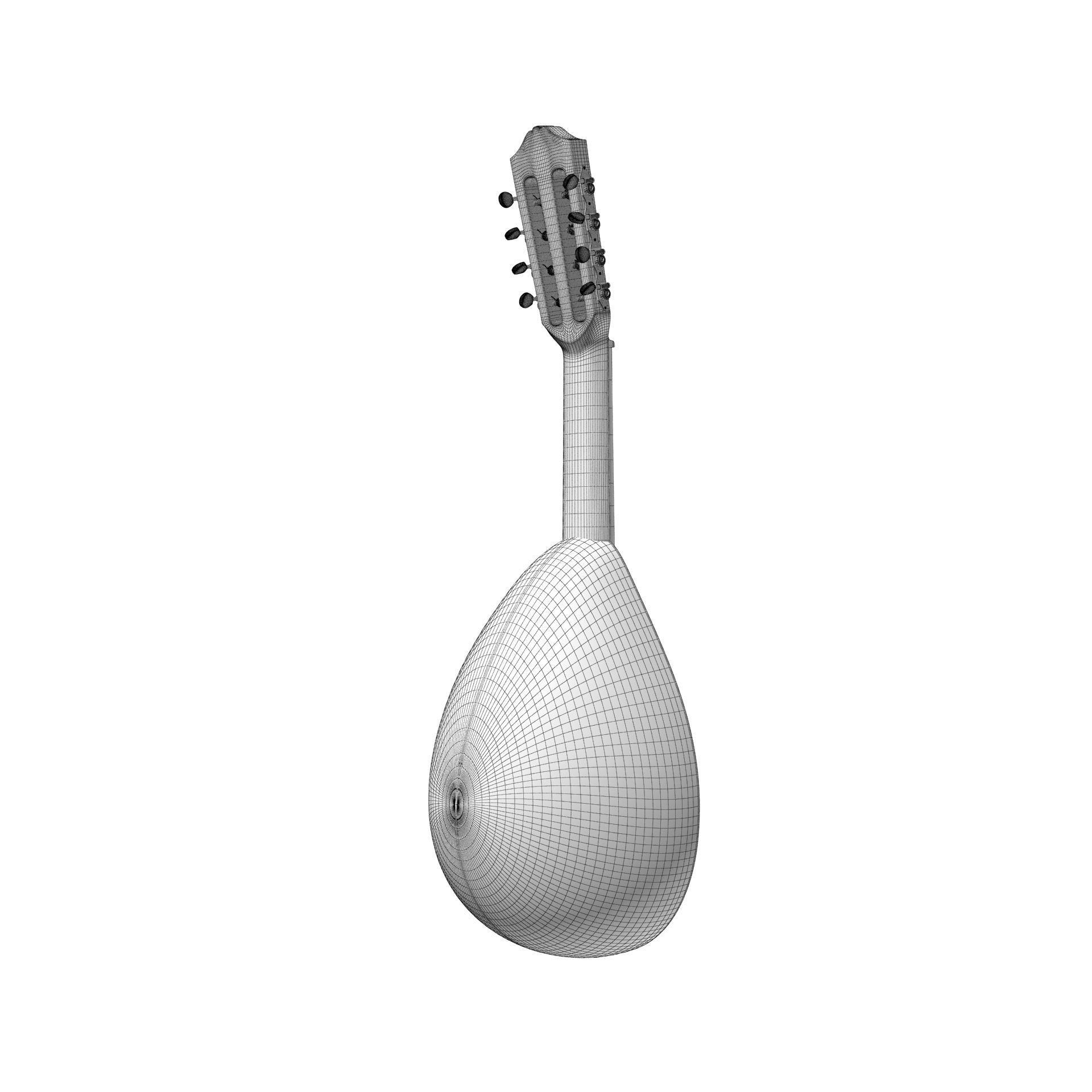 Mandolin 3D model_21