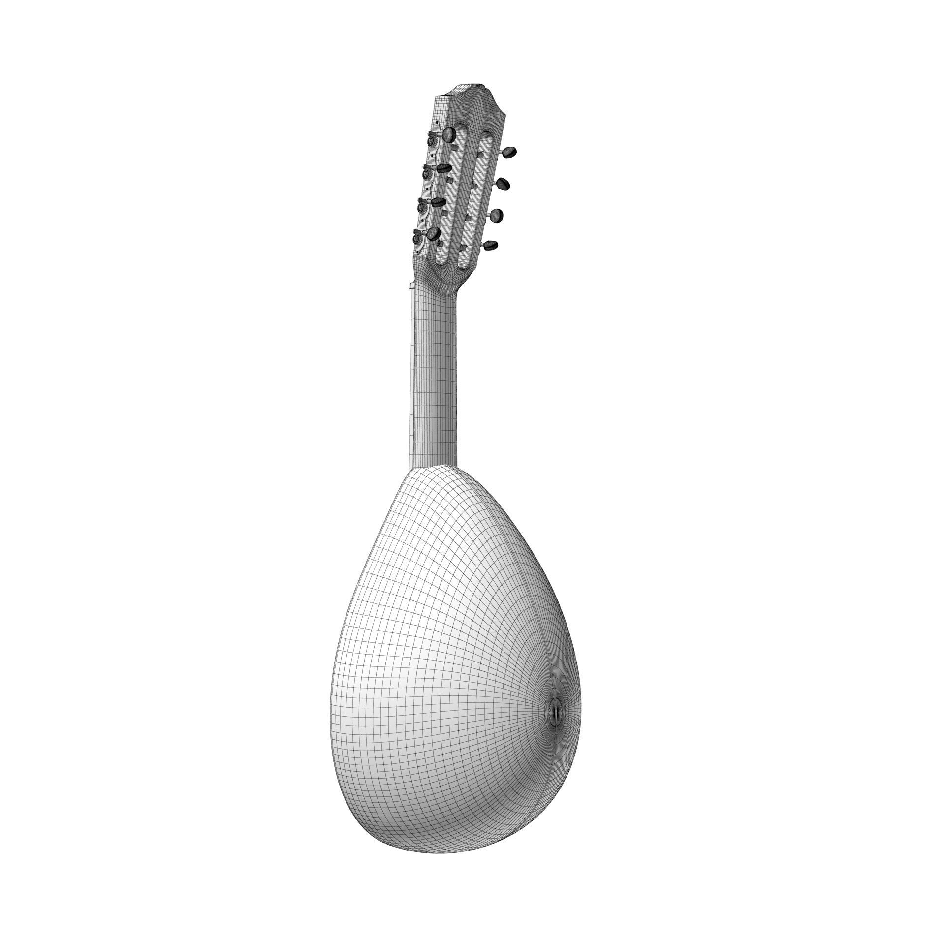 Mandolin 3D model_20