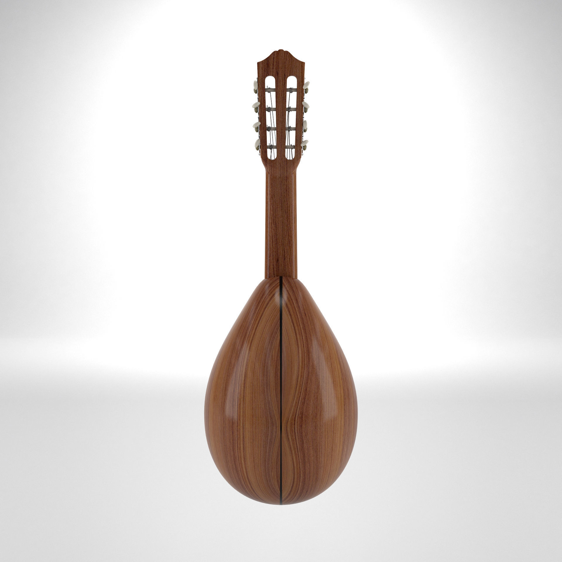 Mandolin 3D model_7