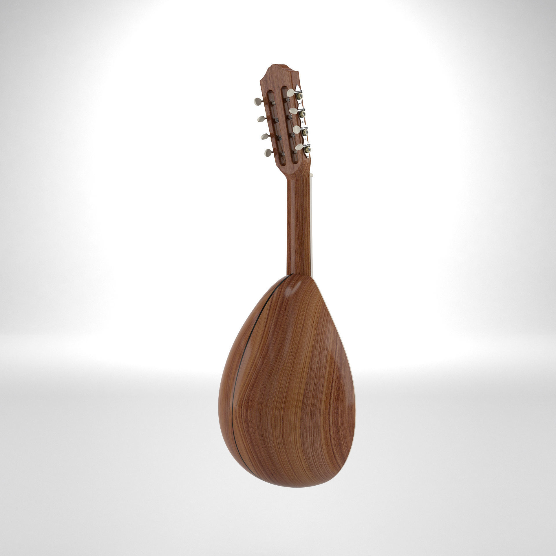 Mandolin 3D model_9