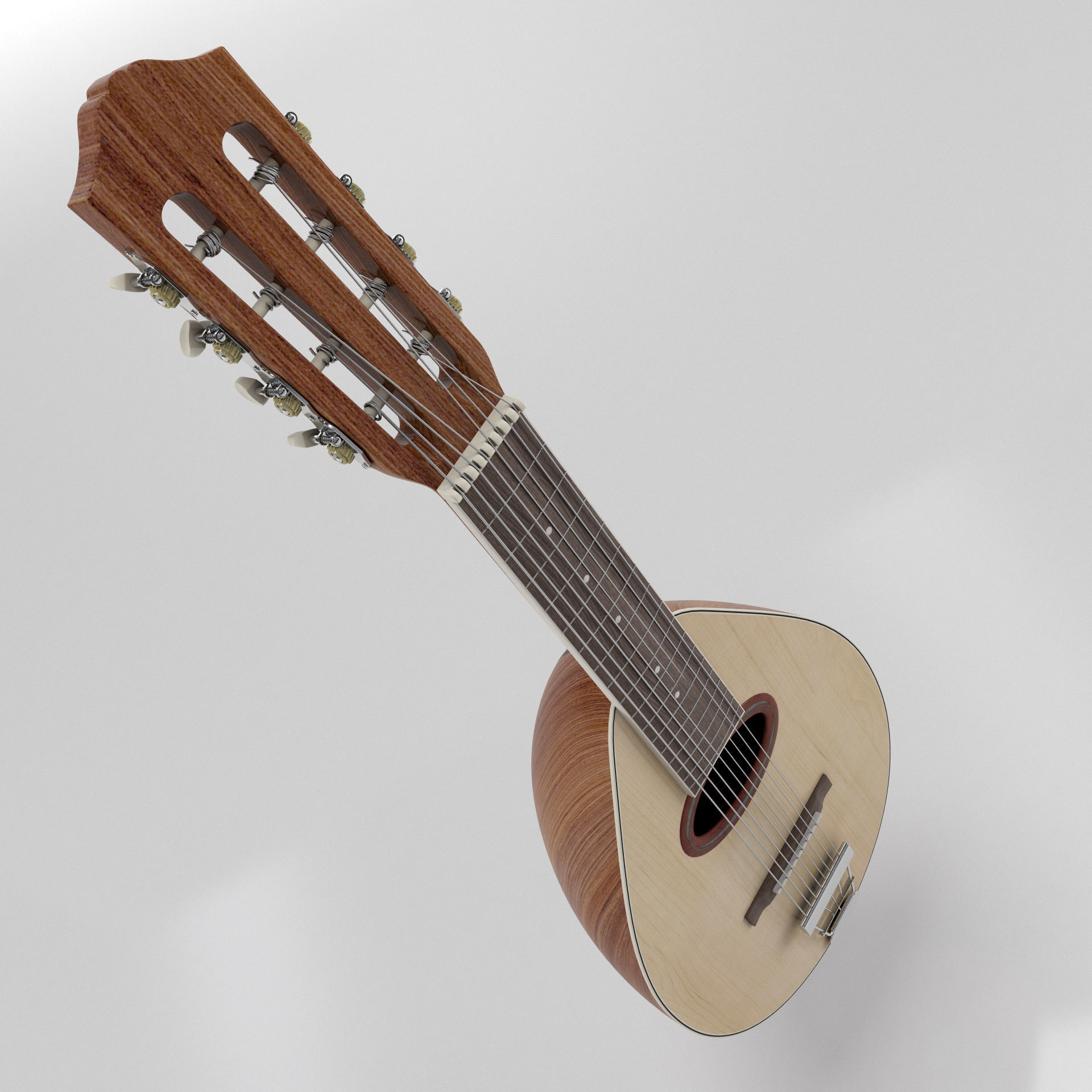 Mandolin 3D model_1