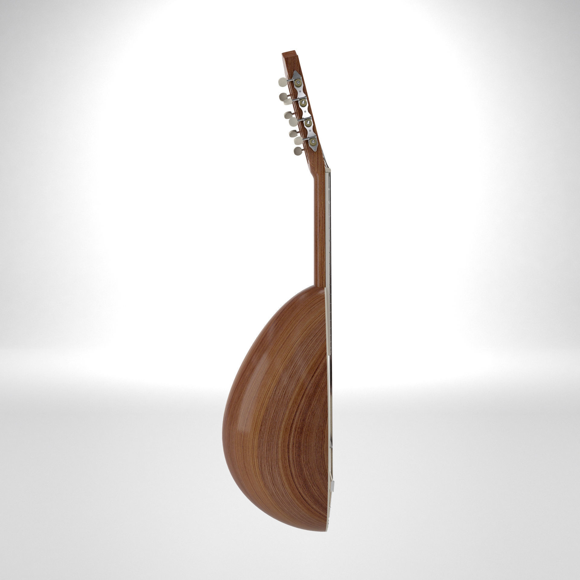 Mandolin 3D model_5