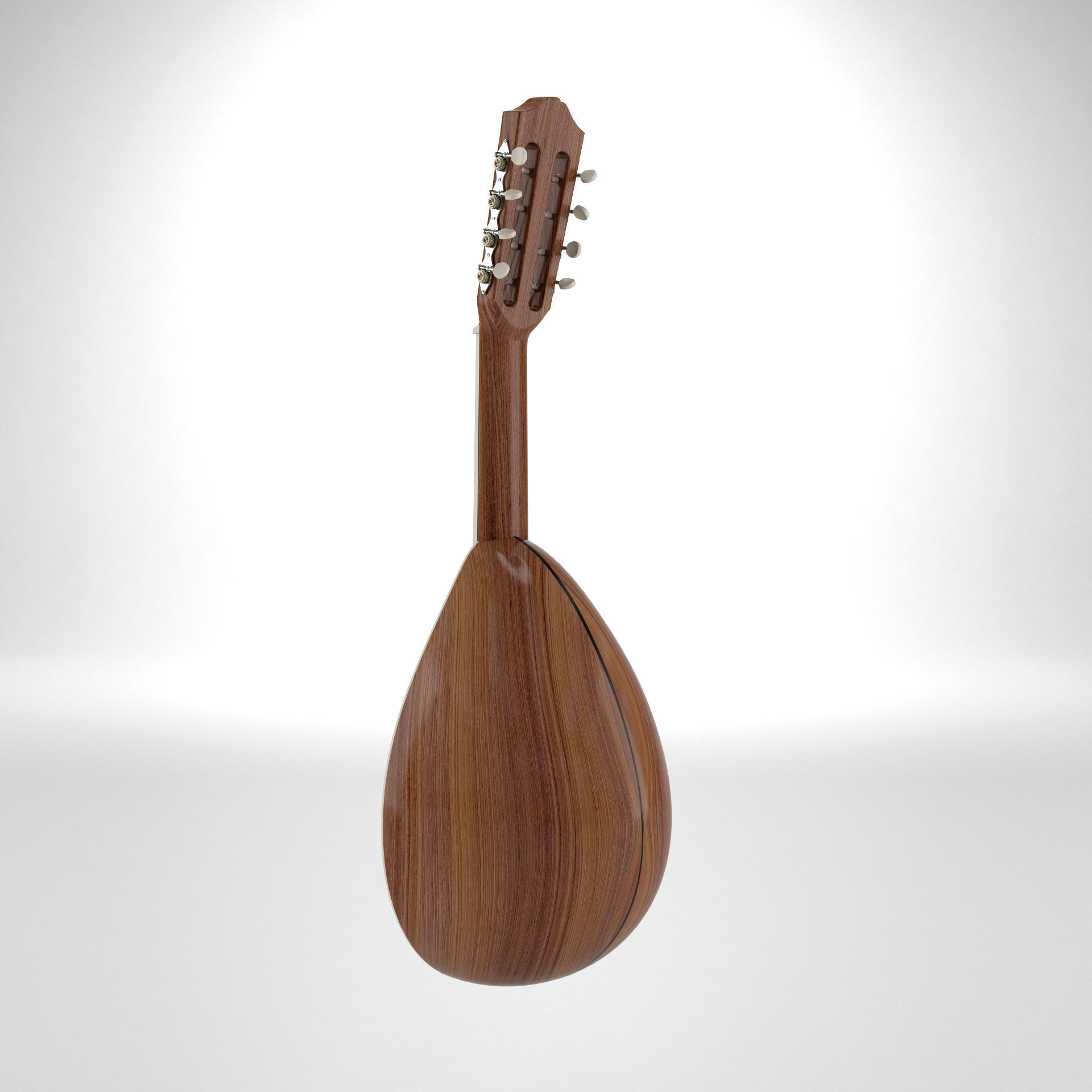 Mandolin 3D model_8