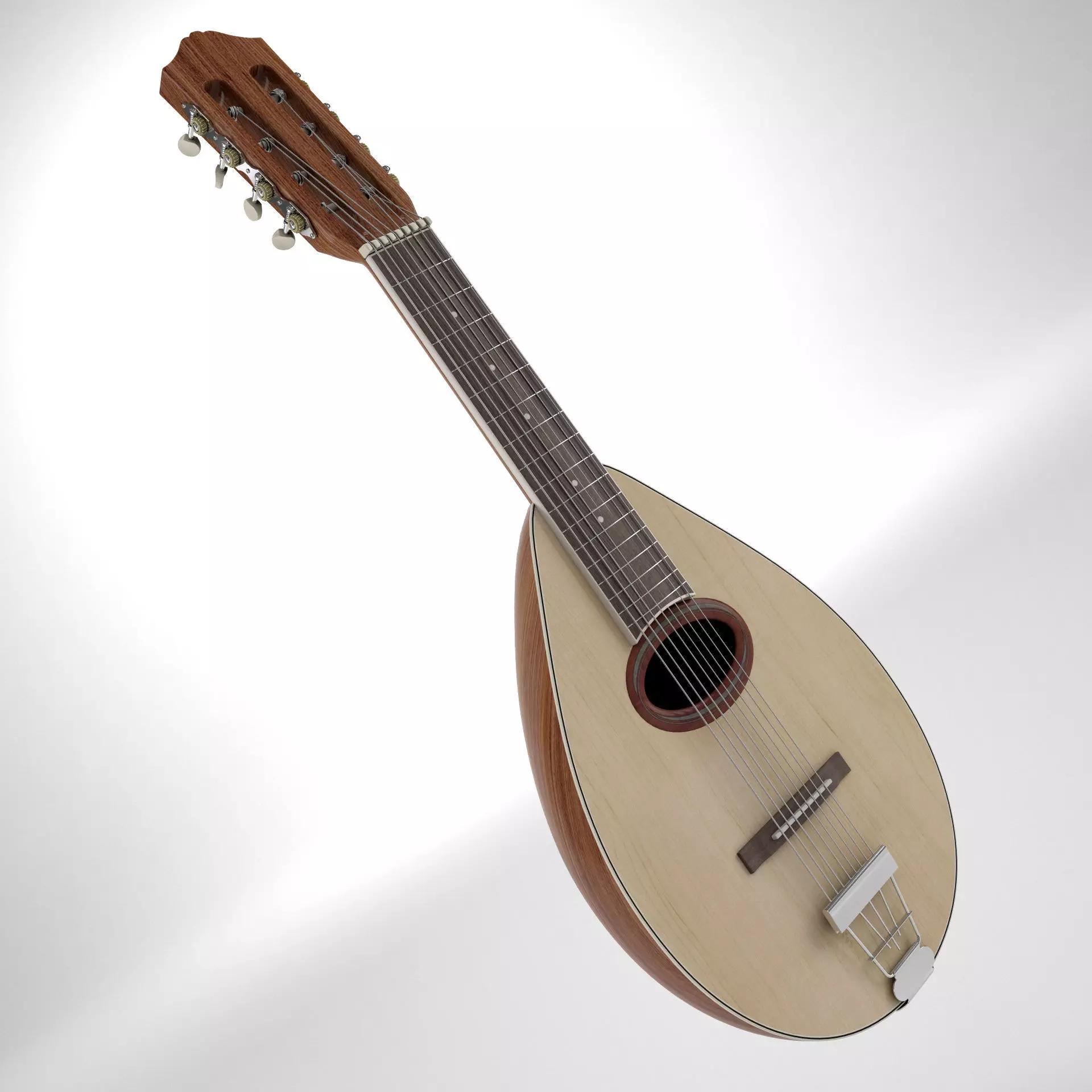 Mandolin 3D model_0