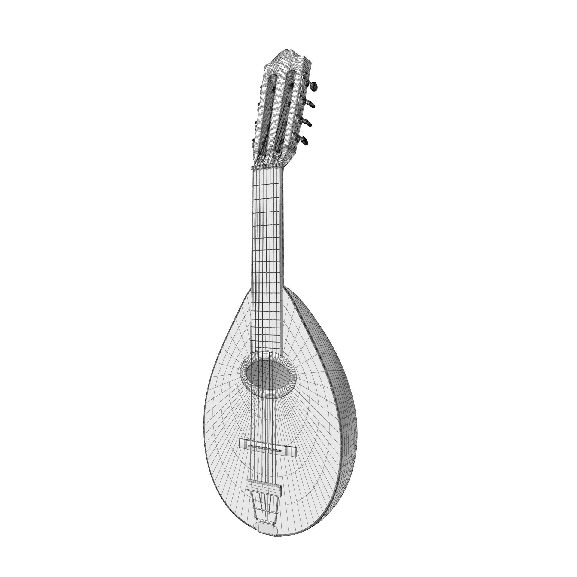 Mandolin 3D model_15