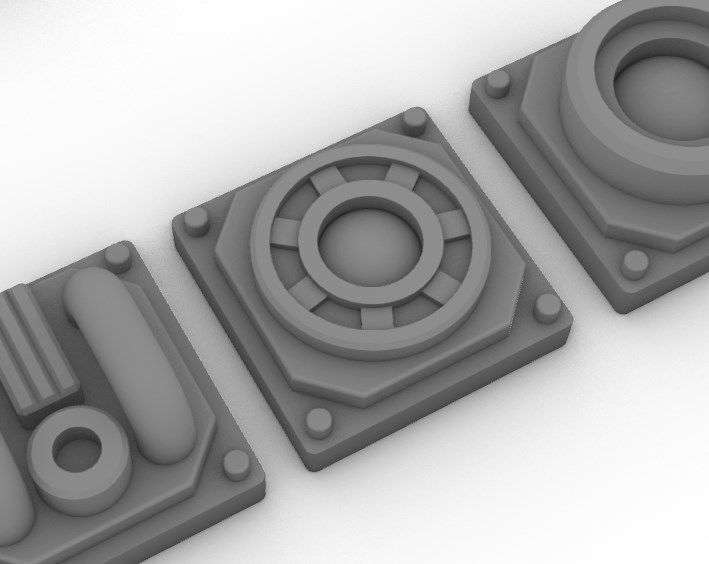 Sensors Cameras Antennas Arrays Receivers Kitbash Mega Pack 3D Model Collection_20