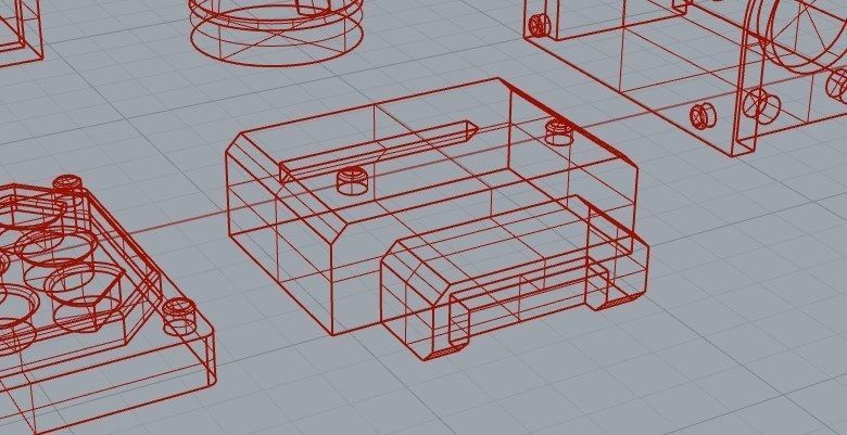 Sensors Cameras Antennas Arrays Receivers Kitbash Mega Pack 3D Model Collection_25