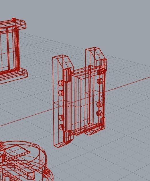 Sensors Cameras Antennas Arrays Receivers Kitbash Mega Pack 3D Model Collection_122
