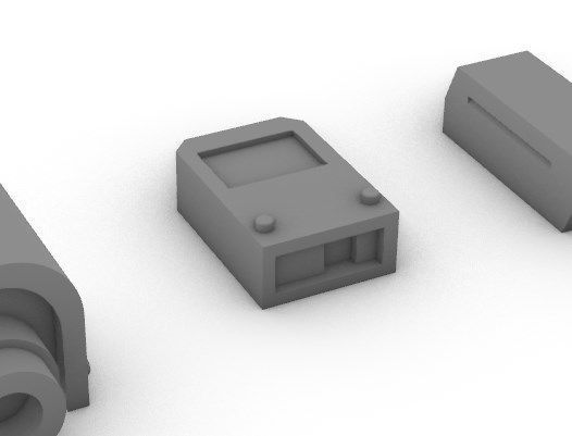 Sensors Cameras Antennas Arrays Receivers Kitbash Mega Pack 3D Model Collection_19