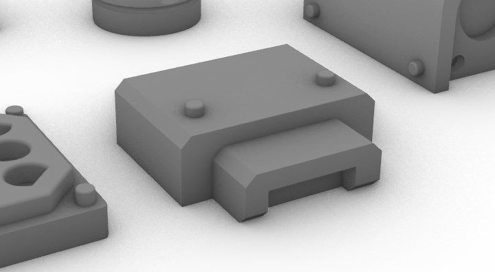 Sensors Cameras Antennas Arrays Receivers Kitbash Mega Pack 3D Model Collection_22