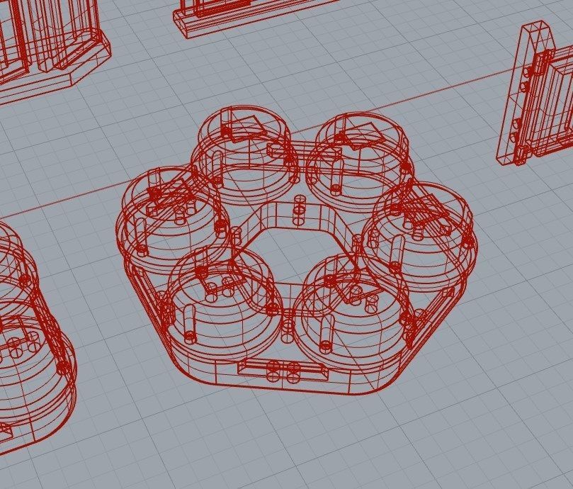 Sensors Cameras Antennas Arrays Receivers Kitbash Mega Pack 3D Model Collection_97