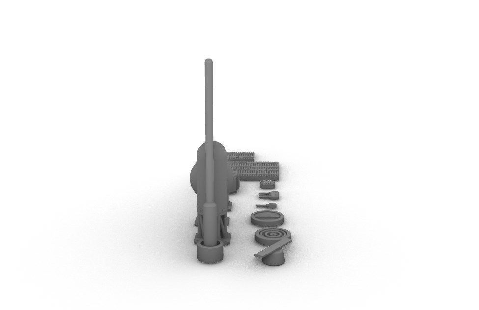 Sensors Cameras Antennas Arrays Receivers Kitbash Mega Pack 3D Model Collection_61