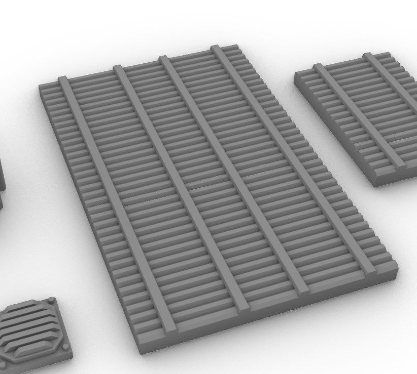 Sensors Cameras Antennas Arrays Receivers Kitbash Mega Pack 3D Model Collection_118