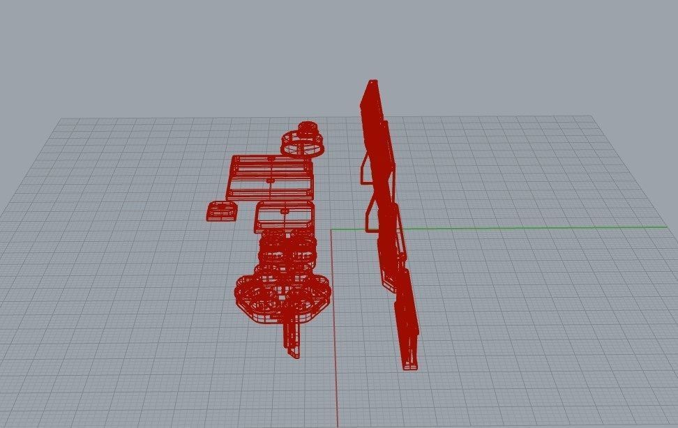 Sensors Cameras Antennas Arrays Receivers Kitbash Mega Pack 3D Model Collection_129