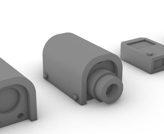 Sensors Cameras Antennas Arrays Receivers Kitbash Mega Pack 3D Model Collection_18