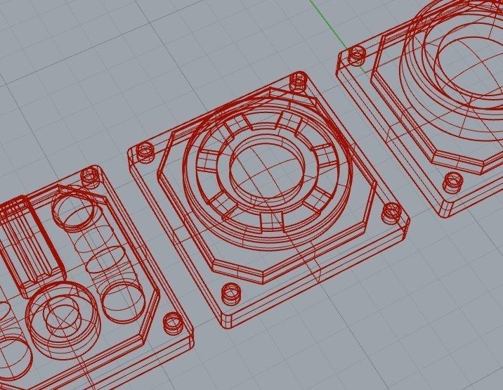 Sensors Cameras Antennas Arrays Receivers Kitbash Mega Pack 3D Model Collection_44