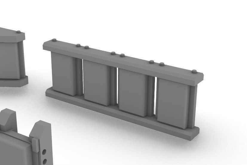 Sensors Cameras Antennas Arrays Receivers Kitbash Mega Pack 3D Model Collection_54