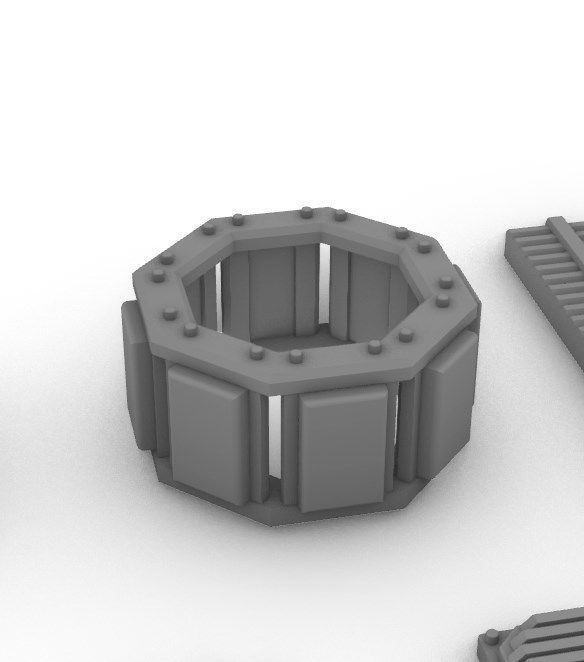 Sensors Cameras Antennas Arrays Receivers Kitbash Mega Pack 3D Model Collection_78