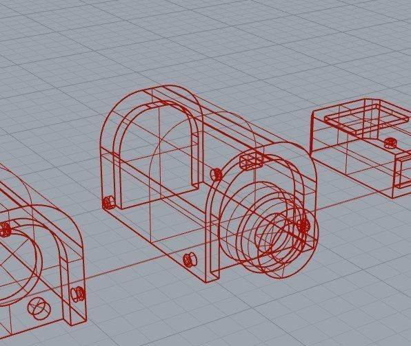 Sensors Cameras Antennas Arrays Receivers Kitbash Mega Pack 3D Model Collection_48