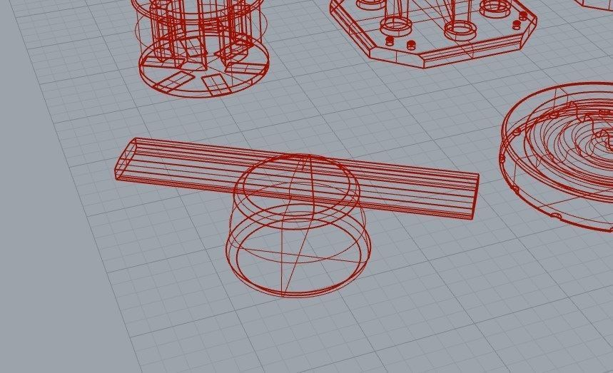 Sensors Cameras Antennas Arrays Receivers Kitbash Mega Pack 3D Model Collection_93