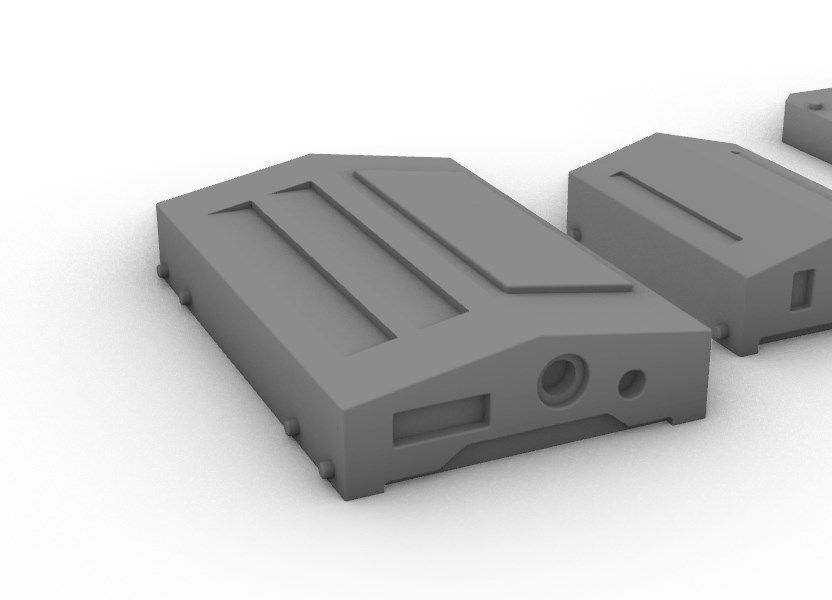 Sensors Cameras Antennas Arrays Receivers Kitbash Mega Pack 3D Model Collection_21