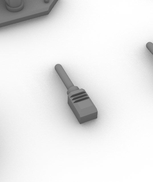 Sensors Cameras Antennas Arrays Receivers Kitbash Mega Pack 3D Model Collection_96