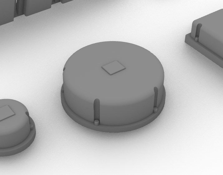 Sensors Cameras Antennas Arrays Receivers Kitbash Mega Pack 3D Model Collection_55