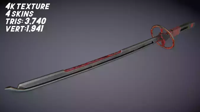 Ski-FI  two-handed BLADE or KATANA