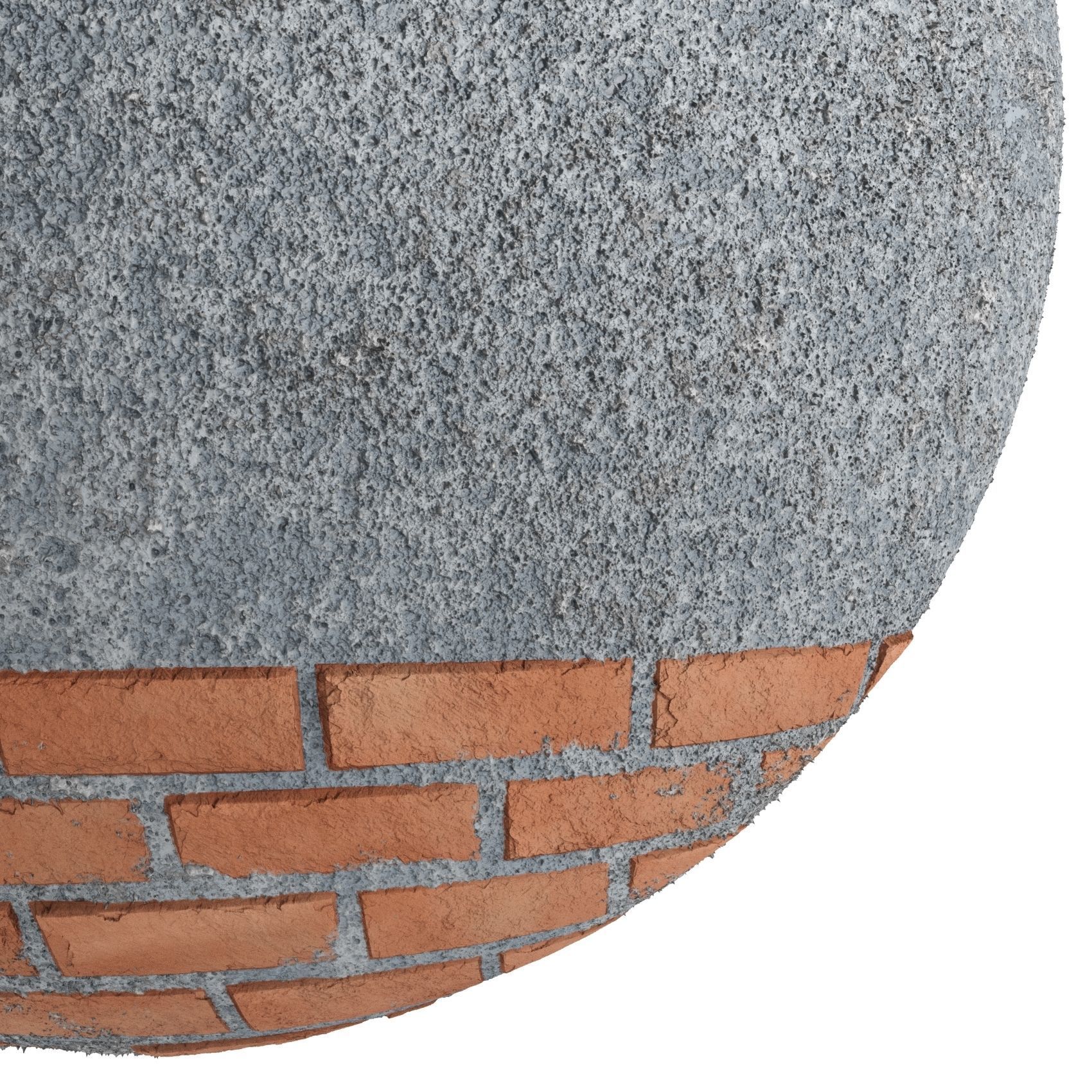 Cement Materials 6 - By 3 color Pbr By Sbsar 4k Texture_5