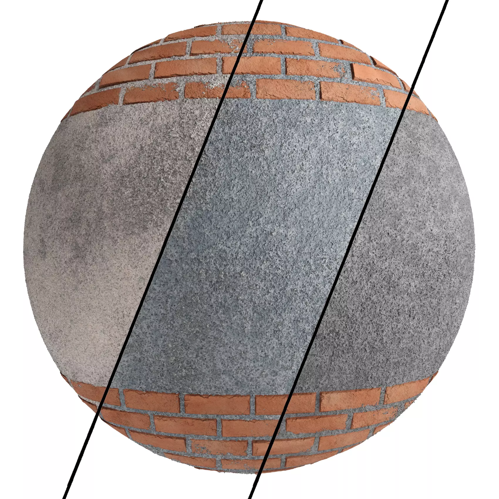 Cement Materials 6 - By 3 color Pbr By Sbsar 4k Texture_0