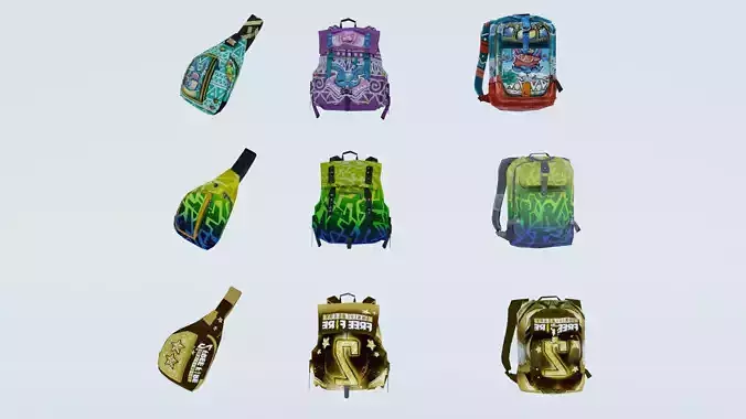 bag 9x  Brazilian Sunshine - Bunny Backpack 2nd Anniversary Bag