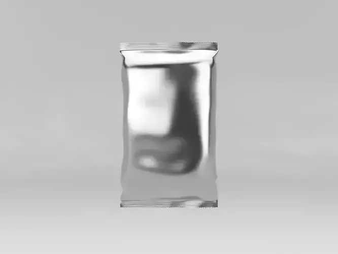 Snack package 3D model