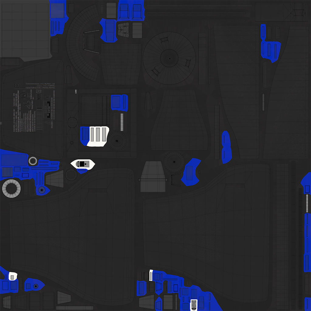 Old Computer CRT Monitor  Low-poly 3D model_7