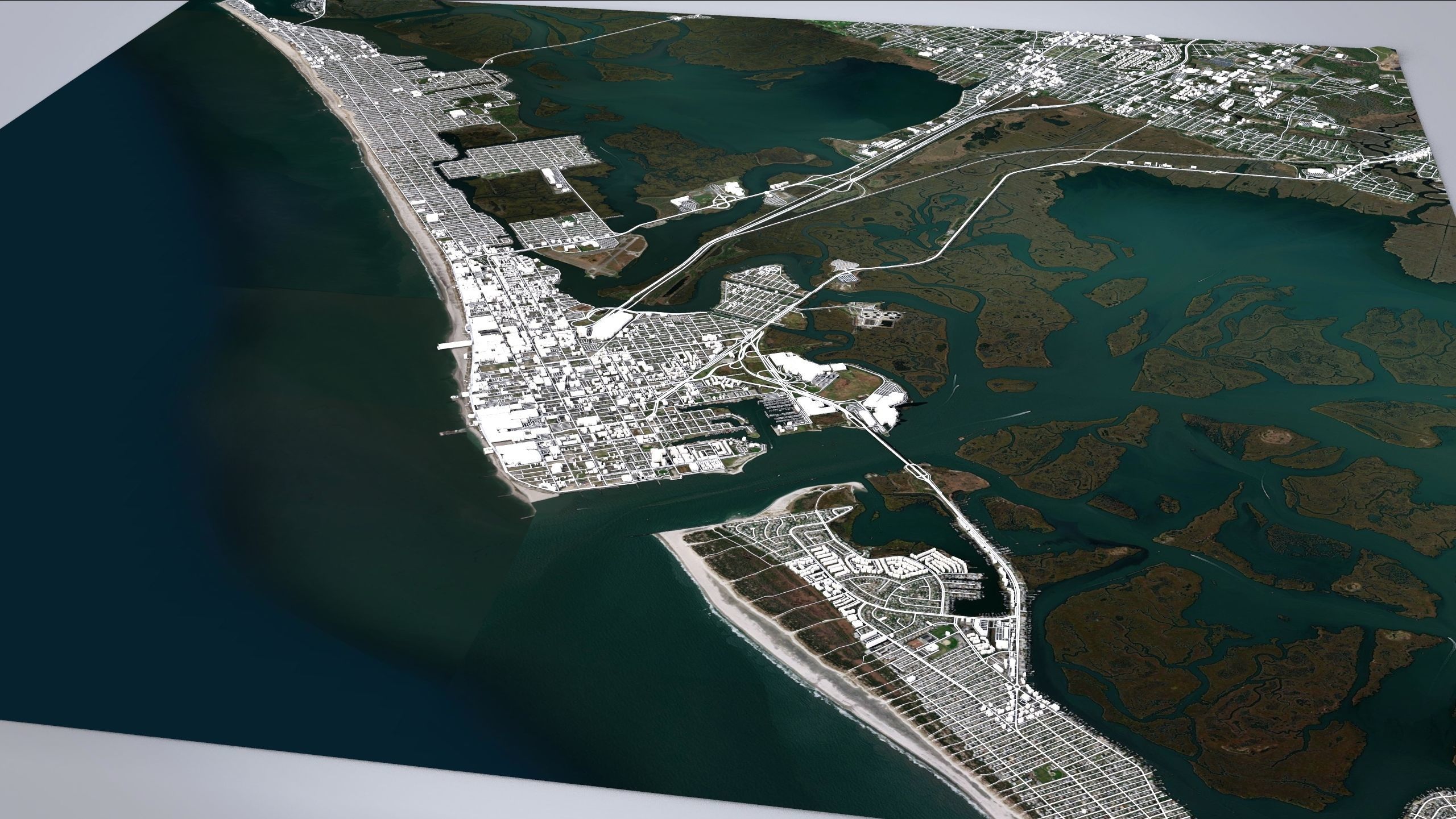 Atlantic city New Jersey USA  3D model_12