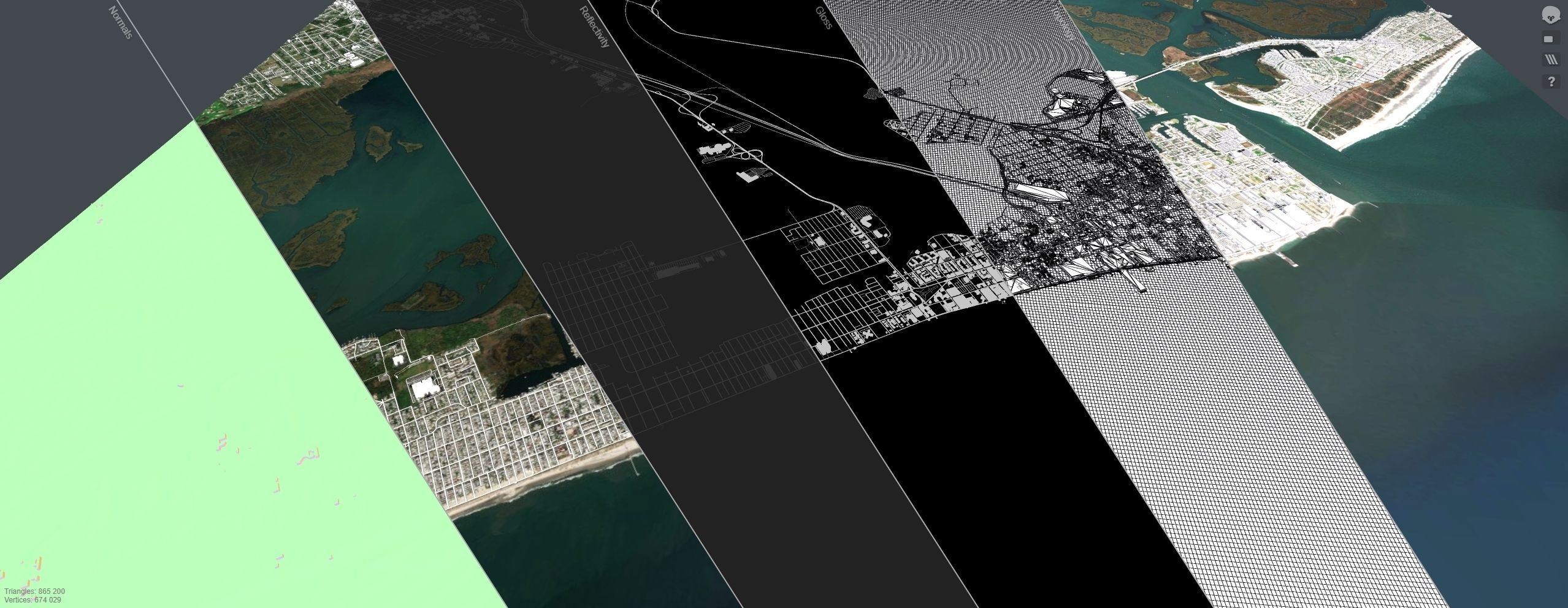 Atlantic city New Jersey USA  3D model_14