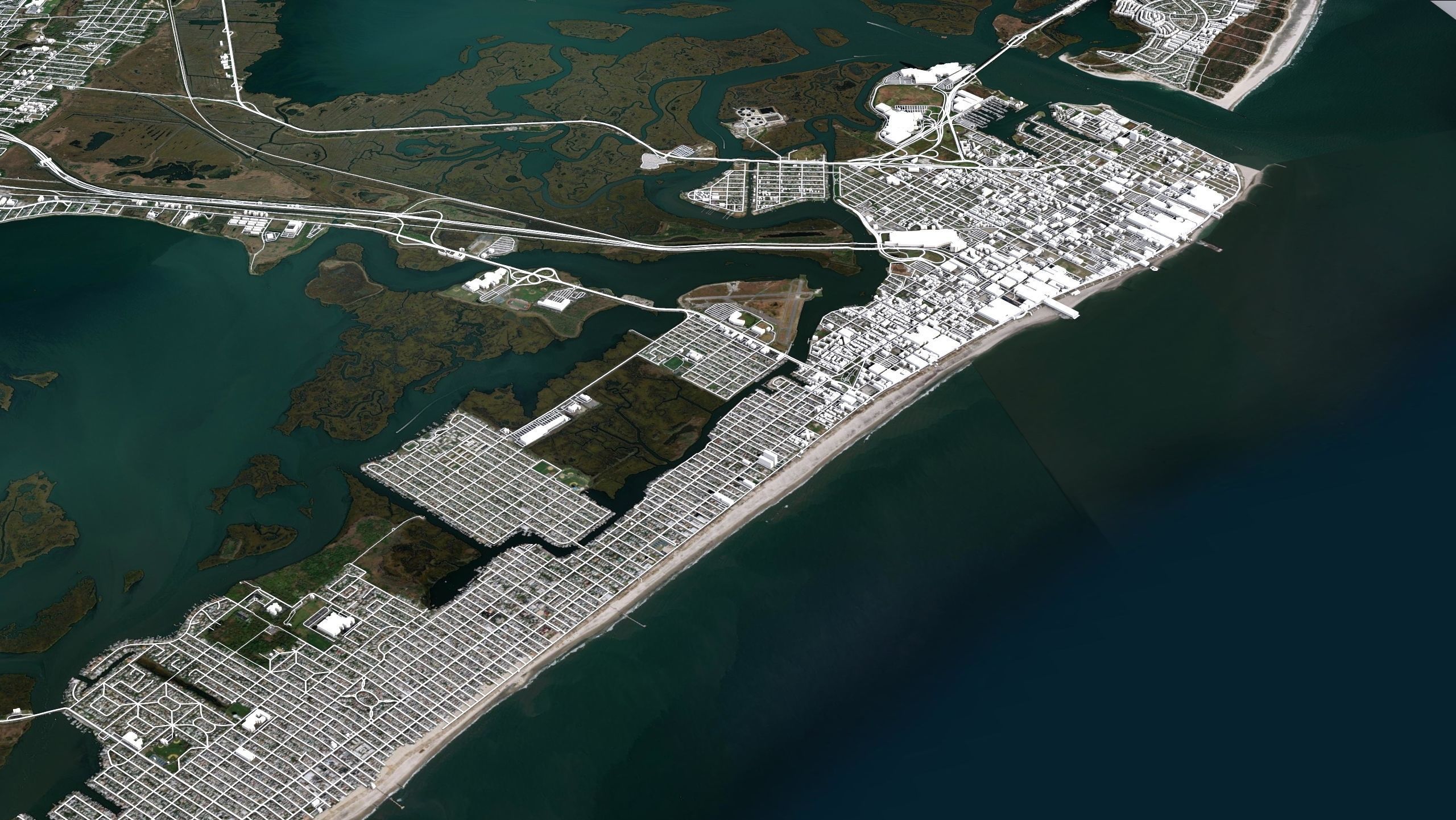 Atlantic city New Jersey USA  3D model_11