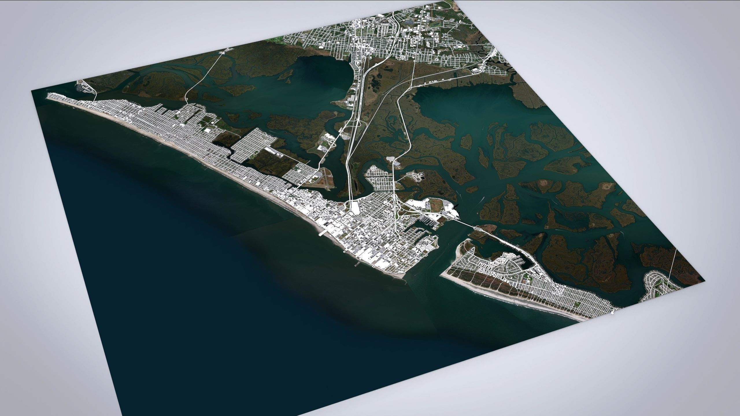 Atlantic city New Jersey USA  3D model_3