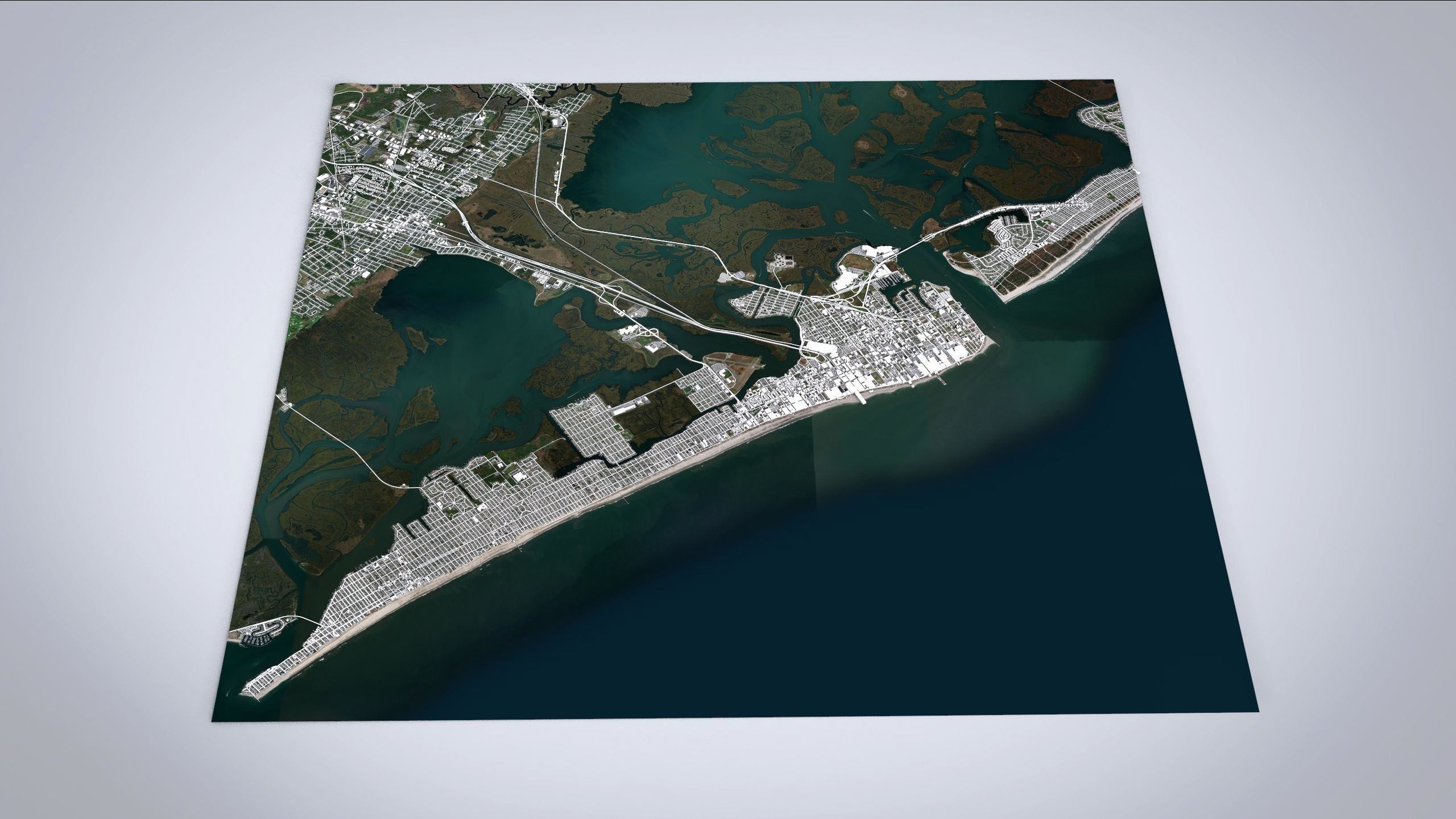 Atlantic city New Jersey USA  3D model_10
